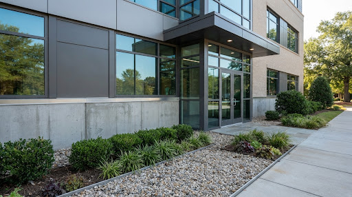 Commercial client building